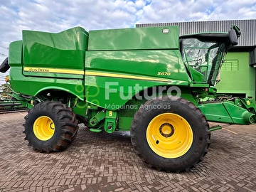 COLHEITADEIRA JOHN DEERE S670 ANO 2016