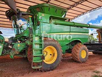 COLHEITADEIRA JOHN DEERE S680 ANO 2015