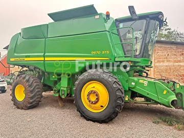 COLHEITADEIRA JOHN DEERE STS 9670 ANO 2010