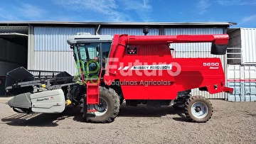 COLHEITADEIRA MASSEY FERGUSON 5650 ANO 2010