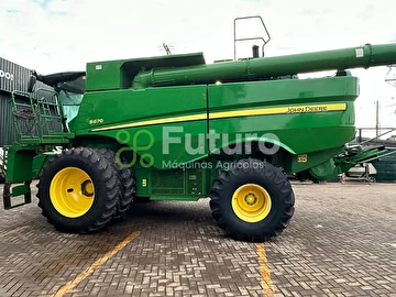 COLHEITADEIRA JOHN DEERE S670 ANO 2016