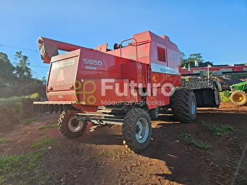 COLHEITADEIRA MASSEY FERGUSON 5650 ADVANCED ANO 2008